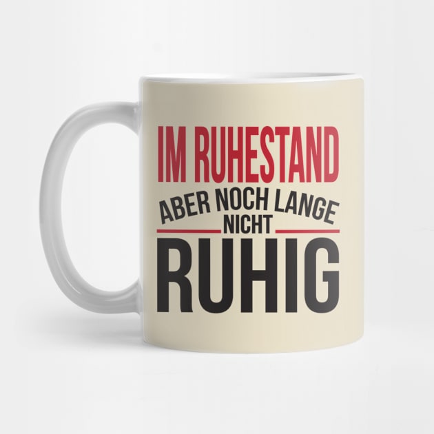 Im ruhestand aber nicht ruhig (black) by nektarinchen